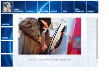 Tablet Screenshot of cargard.defa.com